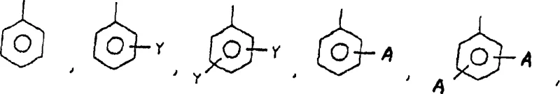 Definition of R groups showing various aryl and heteroaryl substituents allowed in the synthesis