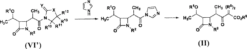 Schematic comparison of conventional synthesis routes involving complex auxiliary removal versus the streamlined new method
