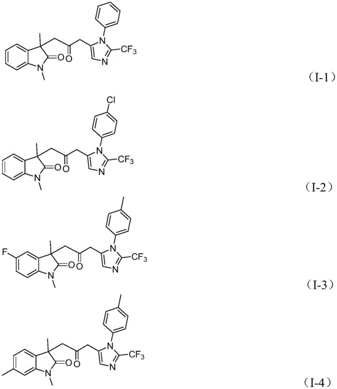 Specific examples of synthesized carbonyl-bridged biheterocyclic compounds showing substrate scope