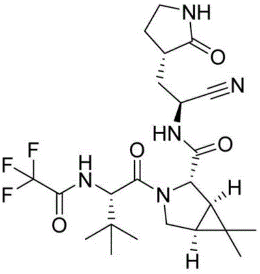 Chemical structure of downstream HCV protease inhibitor applications utilizing caronic acid