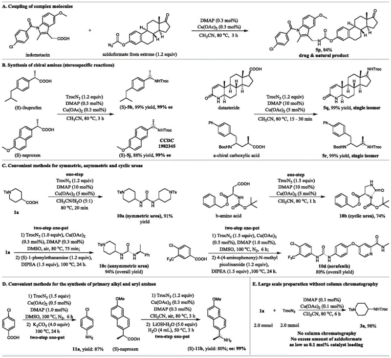 Derived applications showing synthesis of complex drug molecules and chiral amines