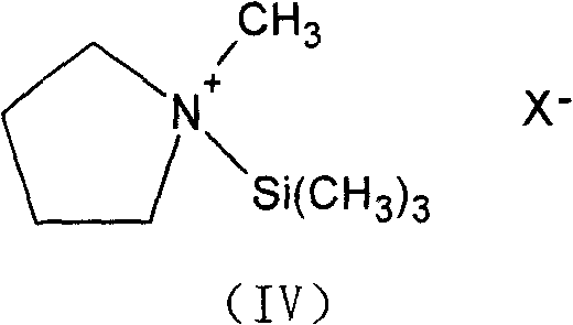 Structure of the activated N-methylpyrrolidine species (Formula IV)