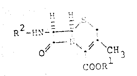 General Formula I representing the target cephalosporin ester derivatives synthesized via the patented one-pot process