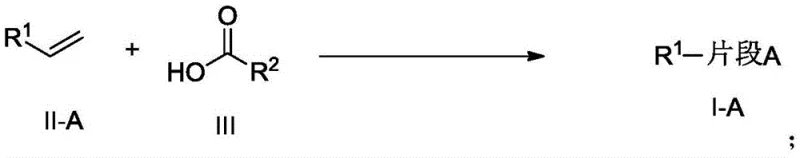 General reaction scheme showing olefin and carboxylic acid converting to chiral 1,2-diol ester