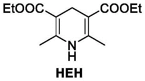 Structure of the reducing agent HEH used in the reaction