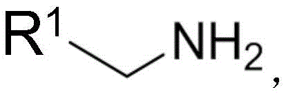 General reaction scheme for catalytic synthesis of chiral amine compounds showing methylamine and cinnamyl ester coupling