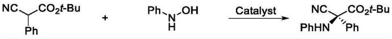 Prior art reaction using electrophilic hydroxylamine as nitrogen source
