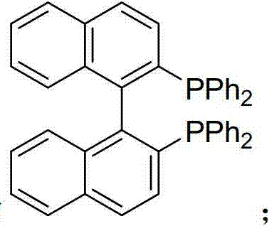Structure of rac-BINAP ligand used to modulate catalyst performance