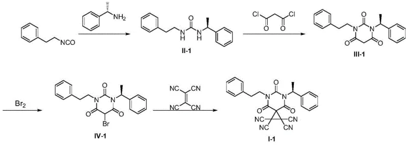 Synthesis route for Carbon Bond Catalyst I-1