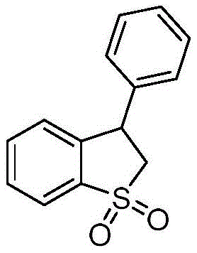 General reaction scheme for the synthesis of chiral 2,3-dihydrobenzo[b]thiophene 1,1-dioxide derivatives using rhodium catalysis
