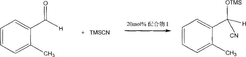 Catalytic application in nitrile silication reaction