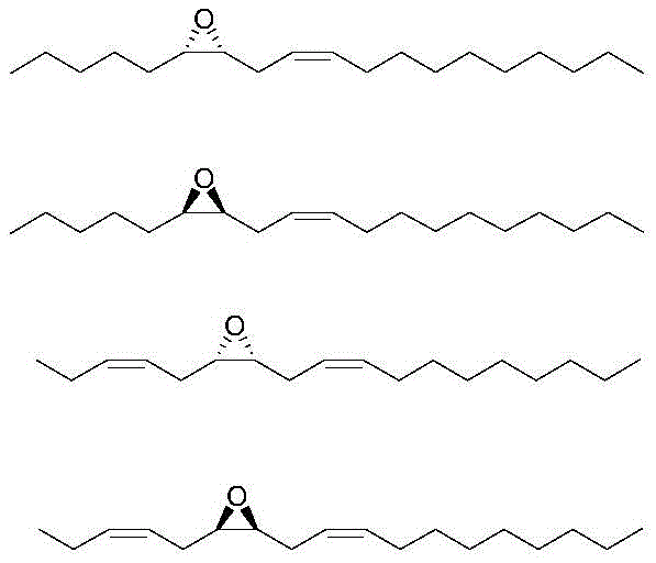 Structural diversity of chiral inchworm sex pheromones containing epoxy groups