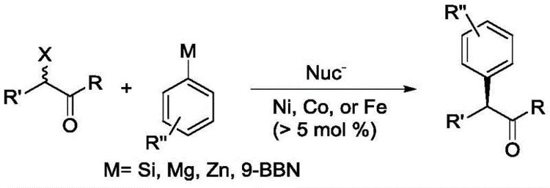 Conventional transition metal catalysis limitations showing high catalyst loading requirements