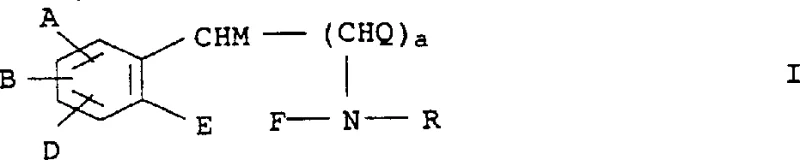 General chemical structure of Formula I compounds subject to chiral resolution using phenoxypropionic acid derivatives
