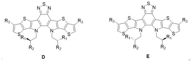 Nucleophilic substitution reaction introducing optically pure chiral alkyl chains to the nitrogen atoms of the core