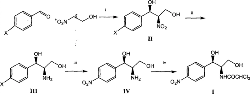 Novel 4-step synthetic route for Chloramphenicol starting from 4-chlorobenzaldehyde with high yield