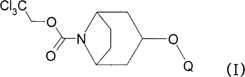 Zinc-mediated reductive cleavage of Troc group to yield free amine