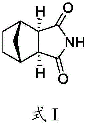 Chemical structure of cis-exo-bicyclo[2.2.1]heptane-2,3-dicarboximide (Formula I)