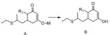 Novel acidification step converting Compound A to Compound B for improved purity