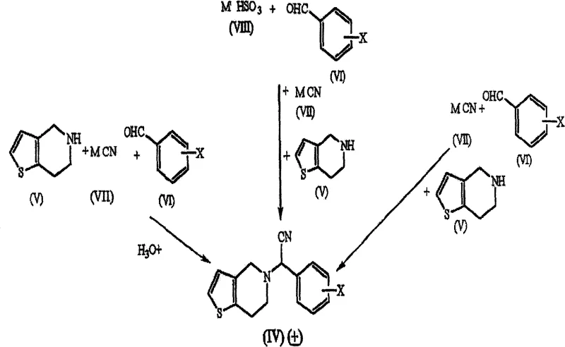 Strecker reaction mechanism showing formation of nitrile intermediate