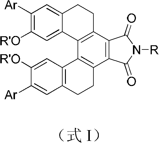 General structural formula of the conjugated fluorescent compound showing the helical backbone and variable Ar and R groups