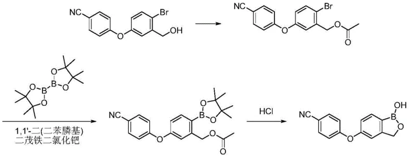 Palladium catalyzed synthesis route generating dehalogenation and hydrolysis impurities