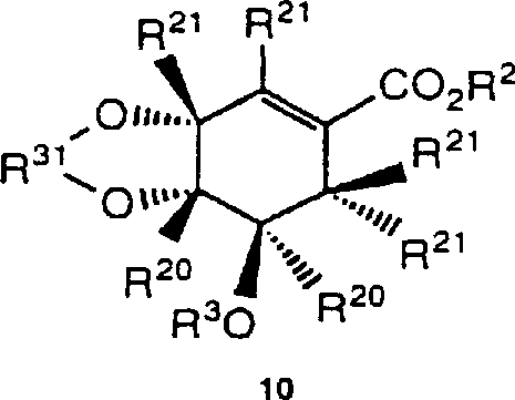 Lewis acid catalyzed reaction converting compound 10 to compound 11