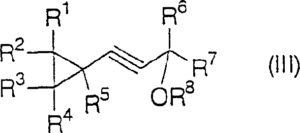 Chemical structure of cyclopropane derivative Formula III key intermediate
