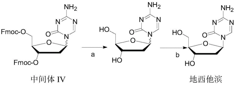 Novel process flow showing deprotection and supercritical fluid separation steps
