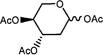 Structure of the hexa-atomic nucleoside byproduct Formula VIII