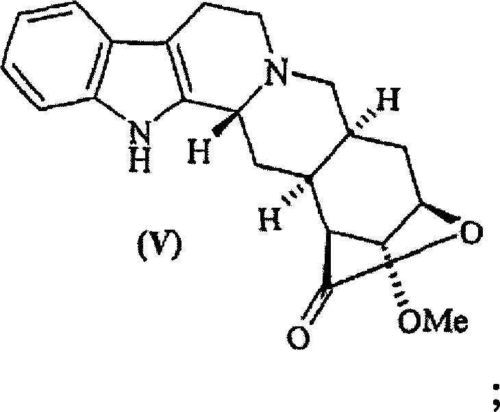 Synthetic pathway from Reserpine Lactone to Deserpidine Lactone showing selective demethylation and reduction steps