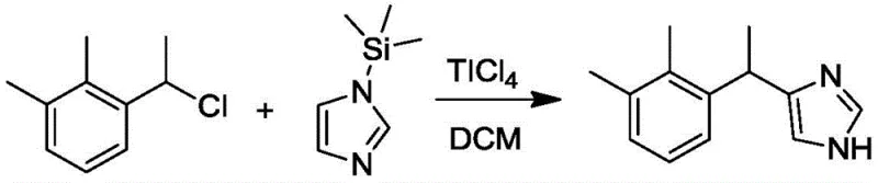 Novel Friedel-Crafts alkylation reaction scheme using TiCl4 catalyst