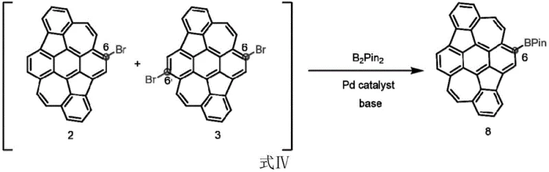 Palladium-catalyzed Miyaura borylation of brominated DHR derivatives