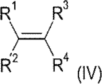 General structure of the olefin reactants utilized for alkylation