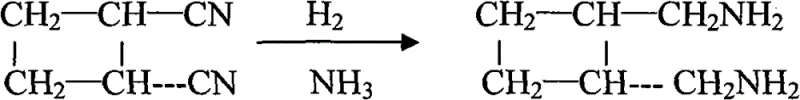 Hydrogenation of trans-dinitrile cyclobutane to trans-diaminomethyl cyclobutane using active nickel