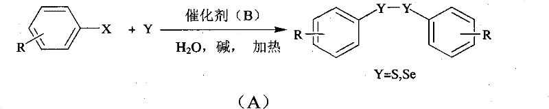 Structure of the water-soluble transition metal catalyst complex used in the reaction