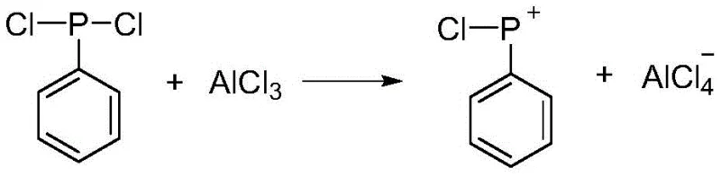 Formation of electrophilic phosphorus cation via AlCl3 catalysis