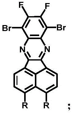 Chemical structure of intermediate alpha formed during the condensation reaction