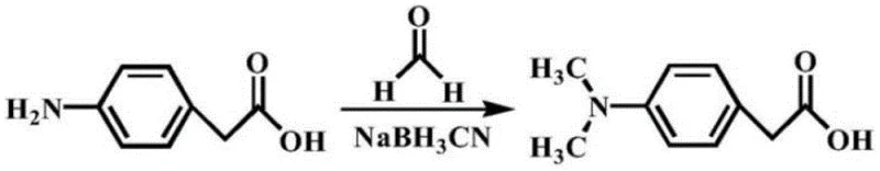 Traditional synthesis route using sodium cyanoborohydride and formaldehyde