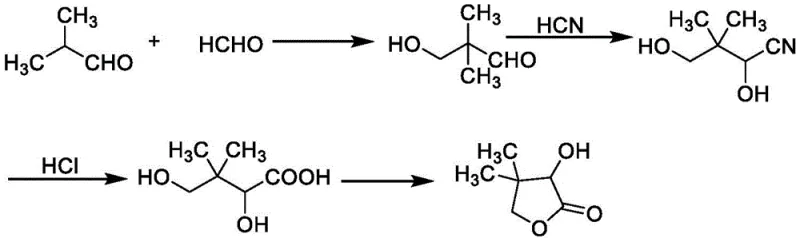Conventional aqueous synthesis route showing extensive use of water and ethyl acetate extraction steps
