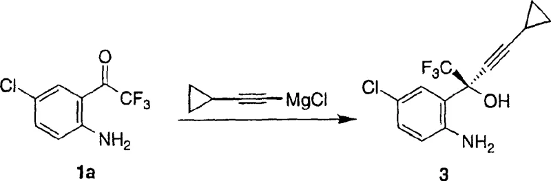 Table showing 1kg scale example data demonstrating high yield and purity for commercial scalability