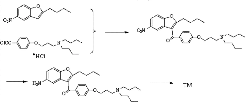 Comparison of prior art synthetic routes showing complex demethylation steps
