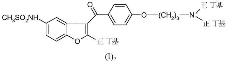 Novel reductive amination reaction scheme converting Formula II to Dronedarone Formula I