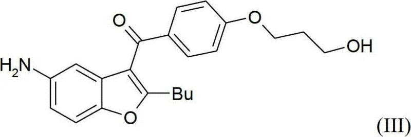 Structure of Amino-Alcohol Intermediate Formula III formed after reduction