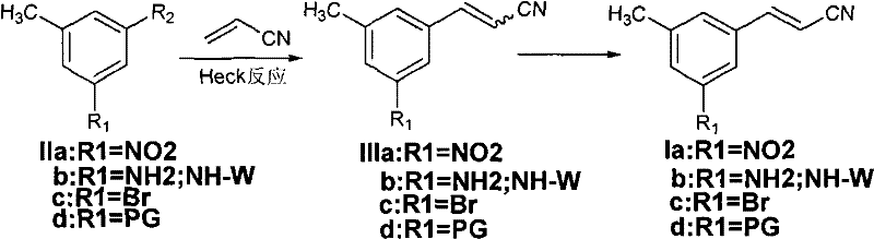 Specific reaction conditions and catalysts for the Heck reaction synthesis