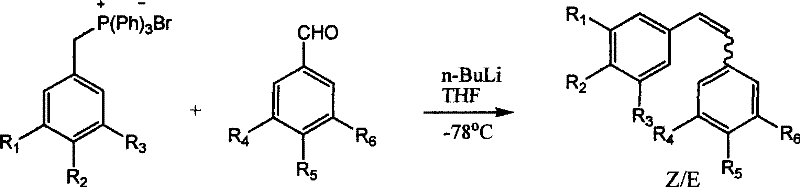 Conventional Wittig reaction scheme showing complex protection and Z/E mixture issues