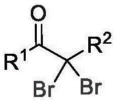 General reaction scheme for the synthesis of alpha,alpha-dibromoketones via electrochemical oxidation