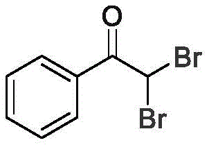 Specific example of phenyl-substituted alpha,alpha-dibromoketone synthesis