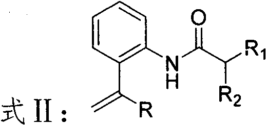 General structure of the enaminone starting materials used in the electrochemical synthesis