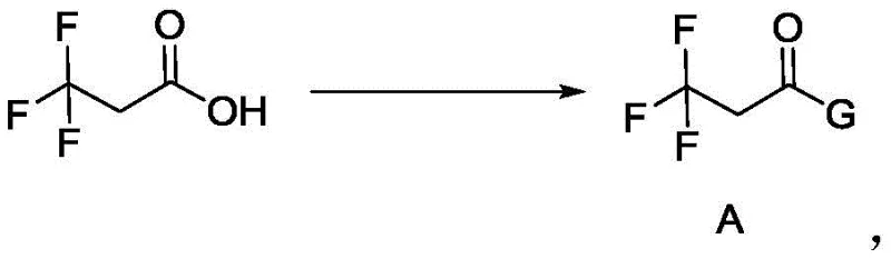 Step 1: Protection of 3,3,3-trifluoropropionic acid to form Intermediate A